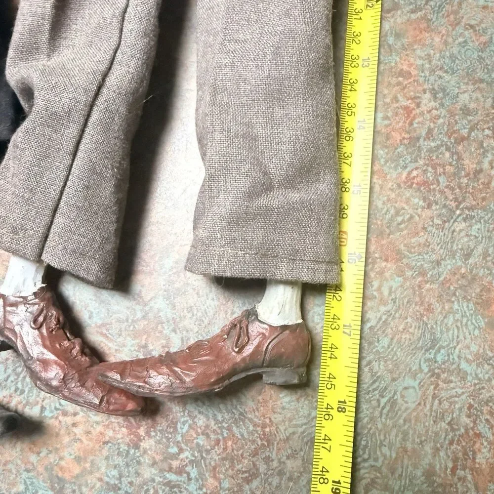 Daddy’s Long Legs “Abe” Doll Pat Weeks Karen’s Vintage Kollections 1992 Tag